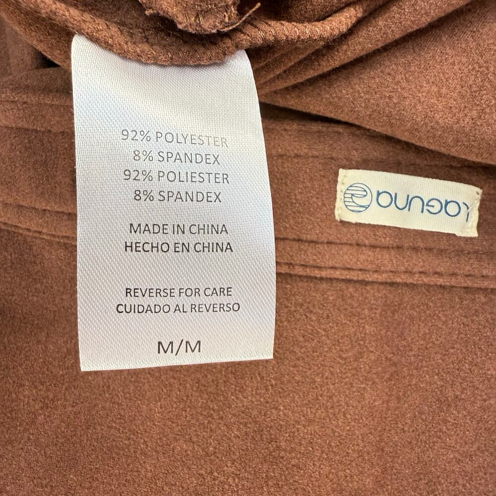 Laguna Shirt Jacket Men's M Brown Snap Front Shacket Fleece Outerwear Preppy - Picture 8 of 11